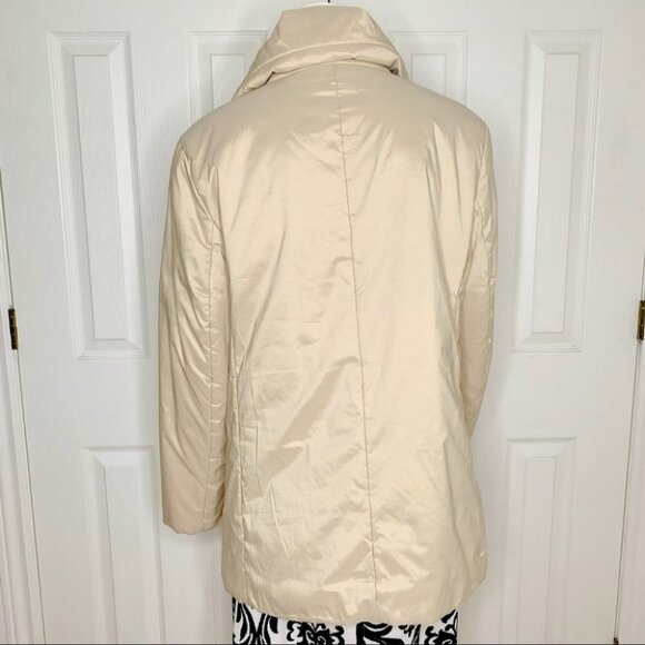 YOUR SIXTH SENSE German winter neutral cream jacket women size 8 - Picture 4 of 13